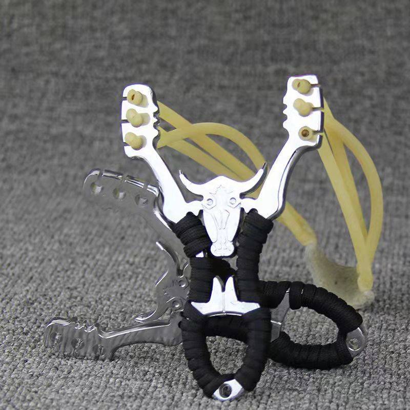 Slingshot adults Special Vajrayana Card Ball Ball Bar Monter Cut Stainless Steel Precise Slinges Two Bombers