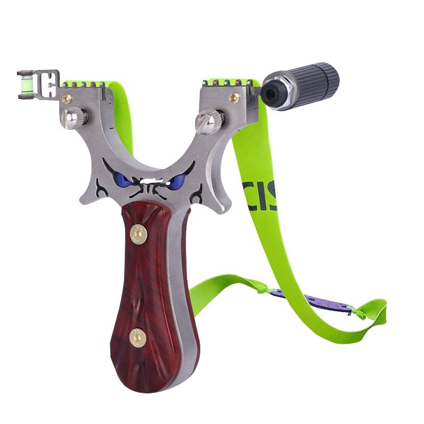 Slingshot adults Special high -precision rubber band new bow large power infrared egg bow hunting stainless steel bomber
