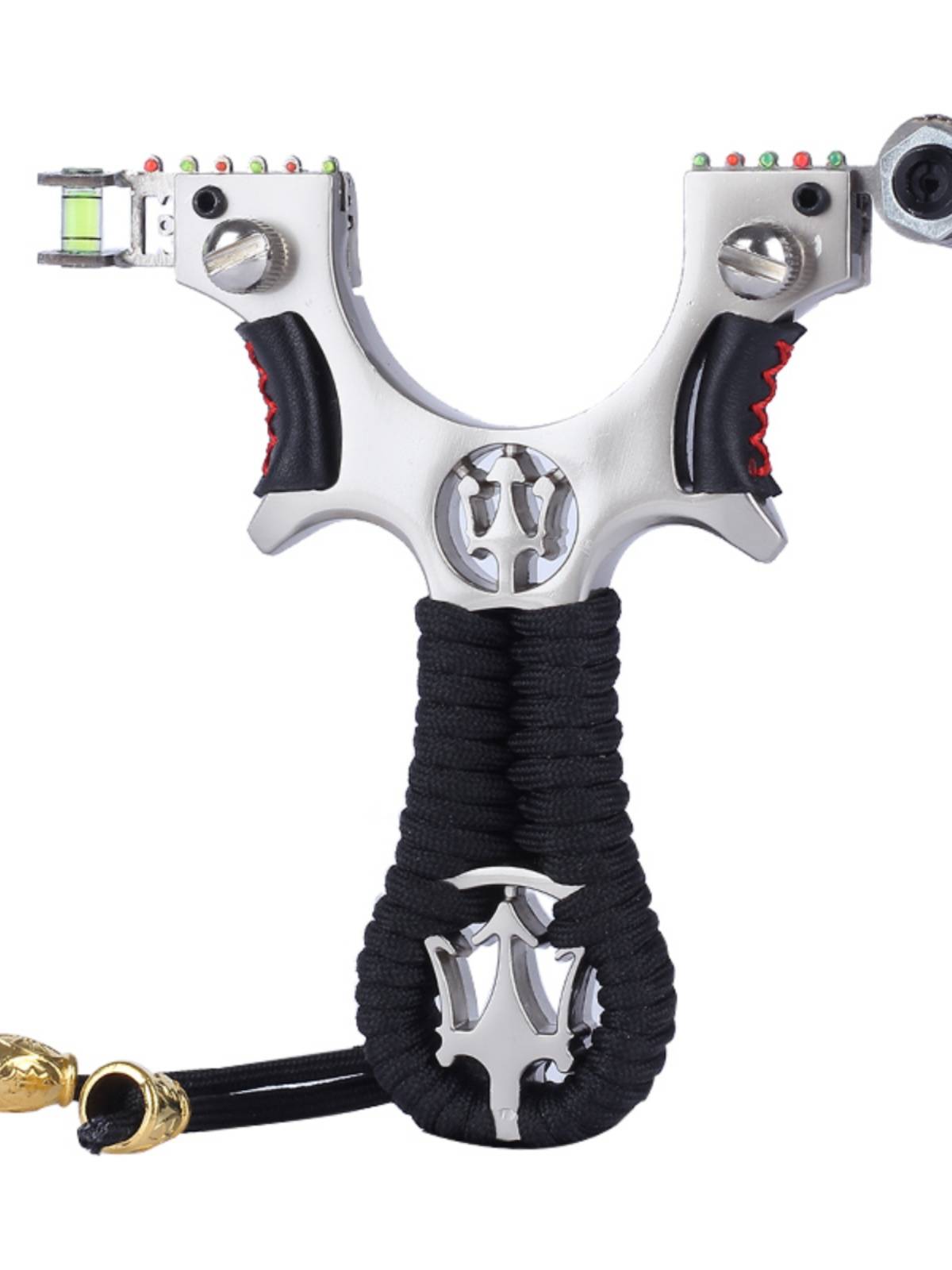 Infrared laser precision slingshot high -precision flat skin outdoor powerful bullet adult competition for adult competition