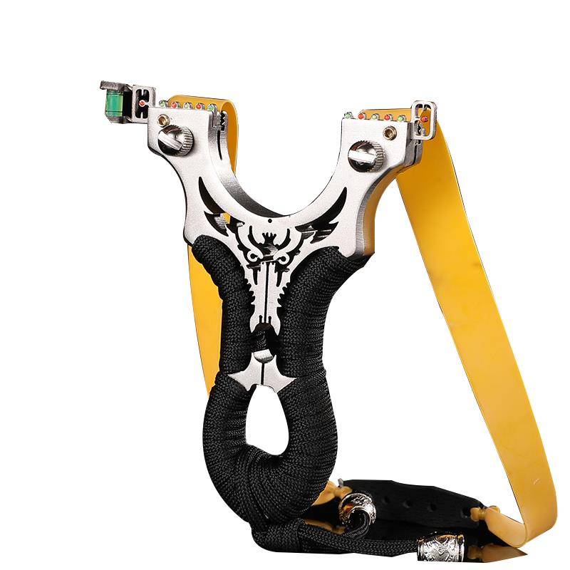 Slingshot High -precision New Great Permanent Port Cortee toy Traditional infrared laser stainless steel competition is dedicated to
