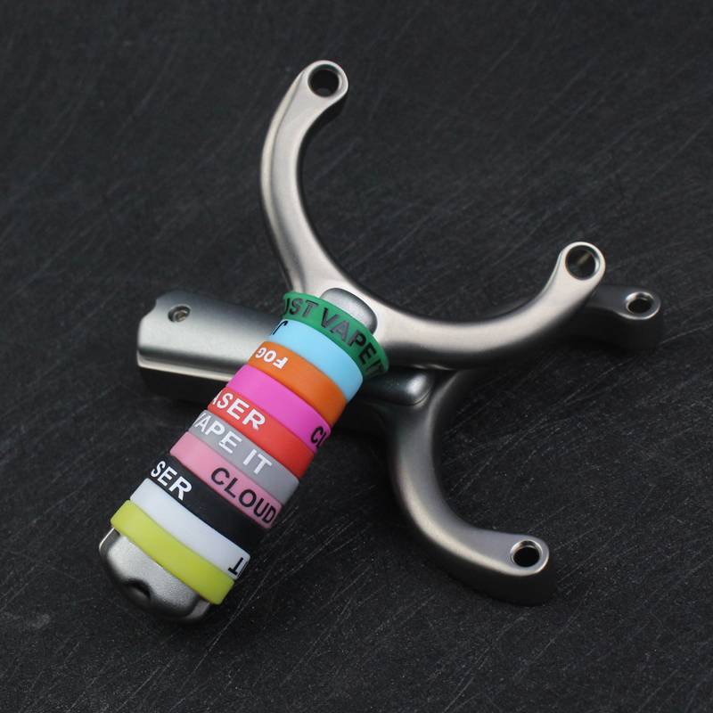 Card ball slingshot stainless steel fishing fish hitting top card traditional waves single card round leather flat tin closed mouth Langka three generations