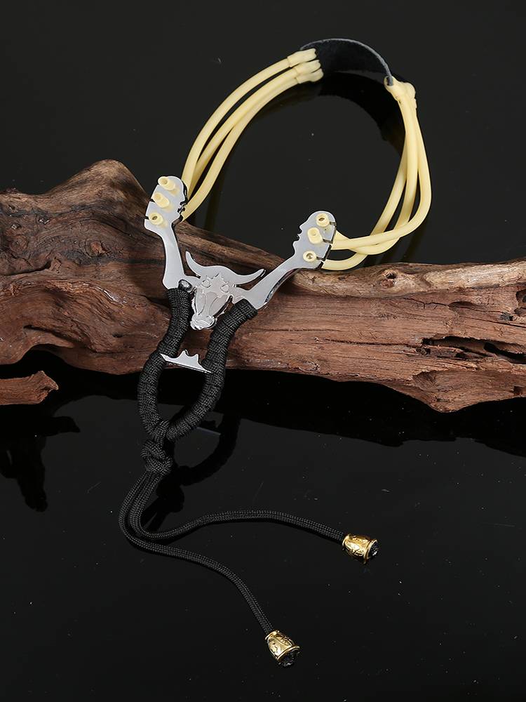 Slingshot of Slinges steel balls Snake new high -precision mud pill high elastic durability, durable power sniper novice