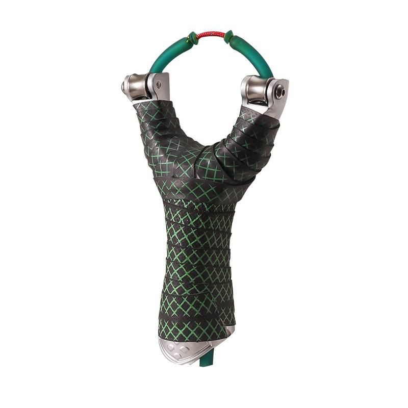 Tiansheng Plusal slingshot Aviation aluminum material internal bearing large power round skin tendon outdoor ejaculation fish adult special