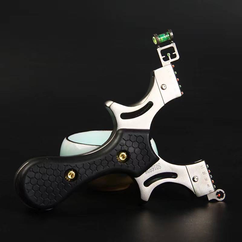 Black Dragon Slingshot 304, stainless steel flat-wire slingshot