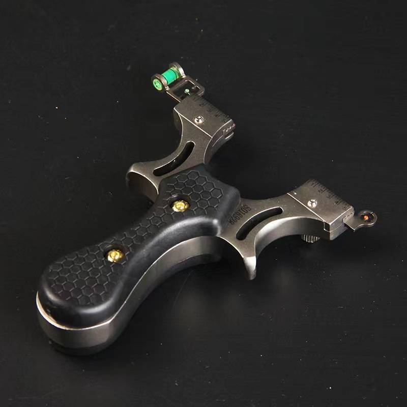 Black Dragon Slingshot 304, stainless steel flat-wire slingshot