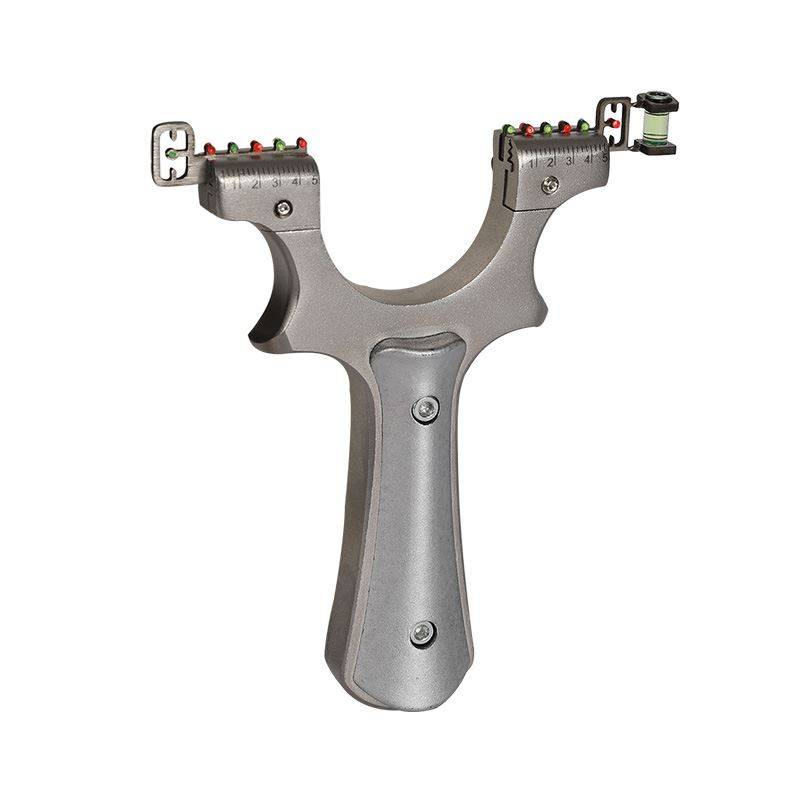 New slingshot High -precision high -precision power 304 stainless steel flat skin free of charge, naked bow, laser infrared