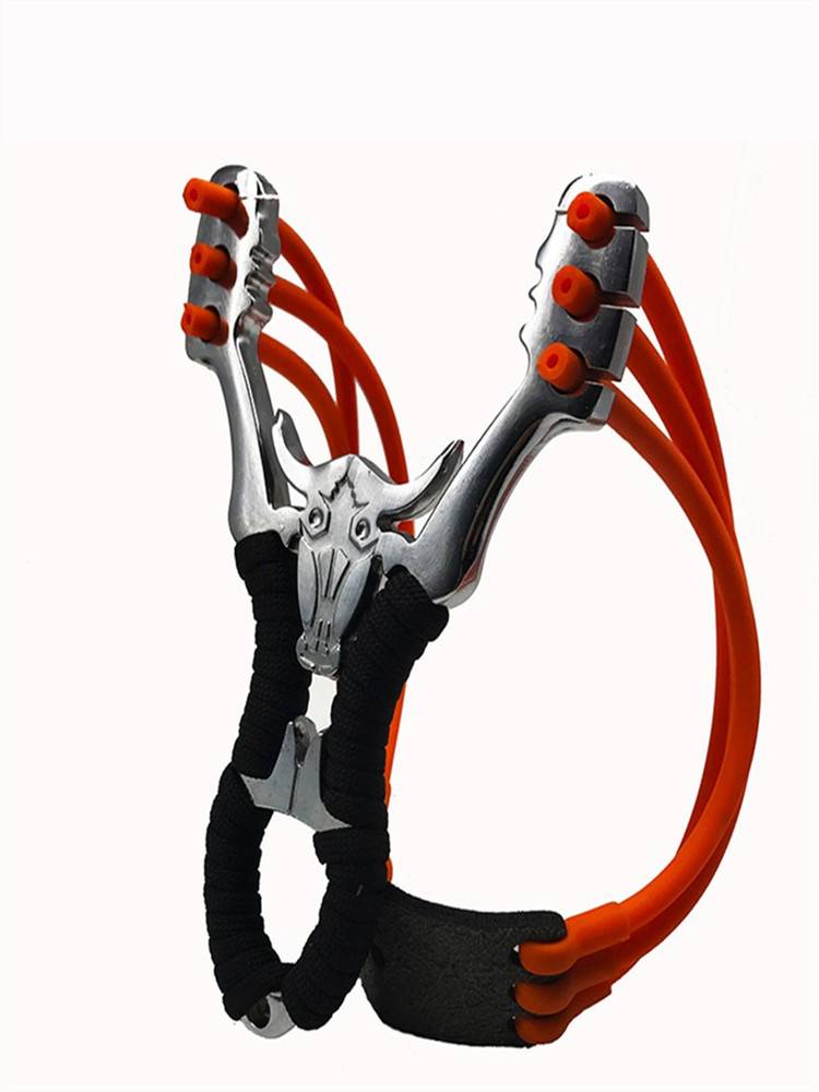 Slingshot high -precision slingshot big power powerful slingshot new slingshot slingshot six rubber band ejection toys