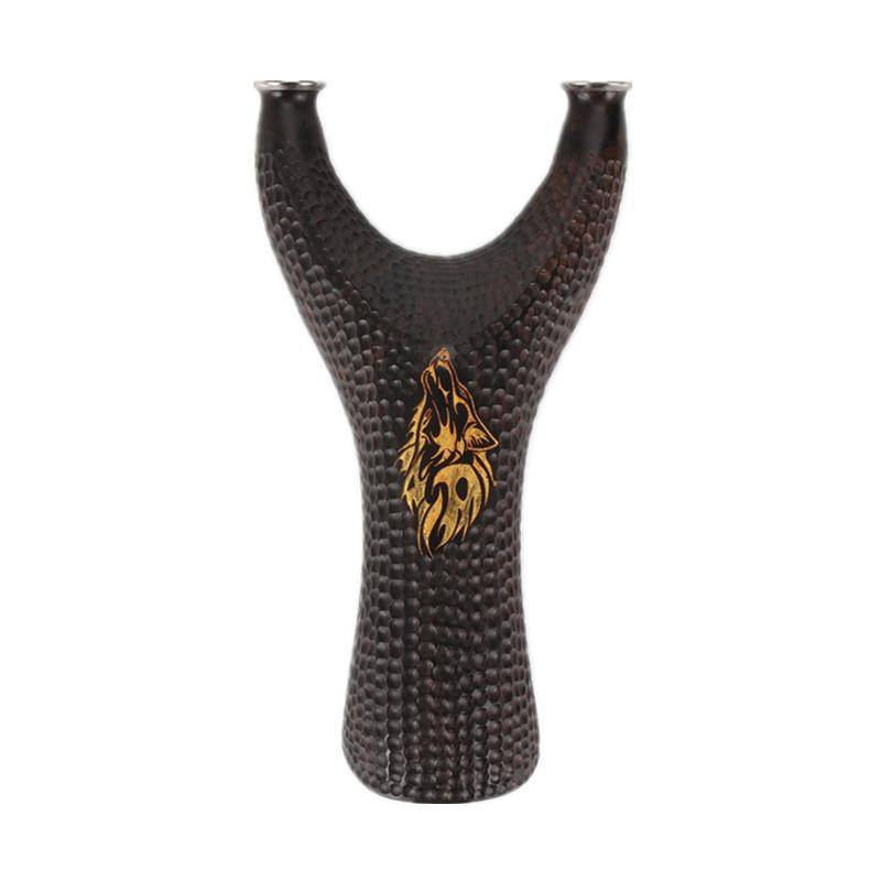 Ziguang sandalwood orange -skinned wood slingshot Daquan wooden wood flat skin bow counter -curved precision flying tiger handicraft outdoor