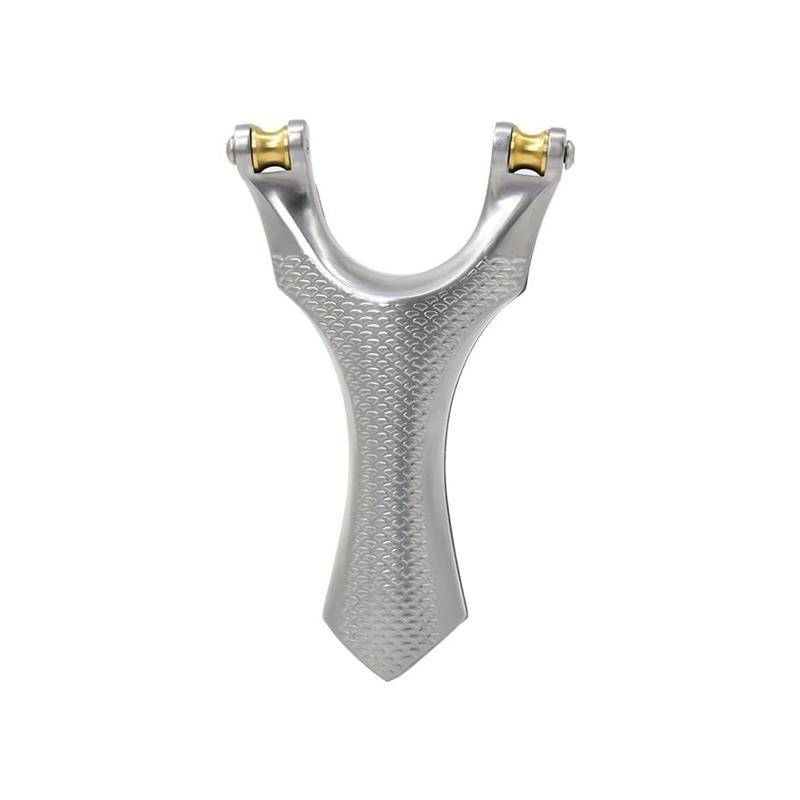 The new Tianya pulley slingshot precision fishing fish fast -racing stainless steel fisheya dedicated to the top sling