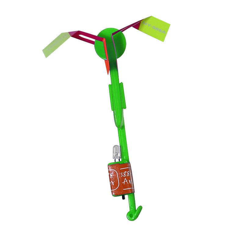 Lighting Board of Bow Flying Arrow Flash Bow Flying Arrow Light Bamboo Dragon Flying Flying Fairy Children's Toys Hot Selling Batch