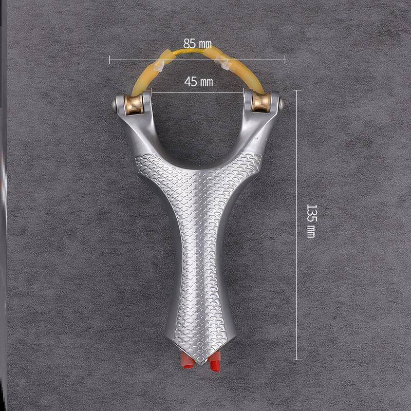 The new Tianya pulley slingshot precision fishing fish fast -racing stainless steel fisheya dedicated to the top sling