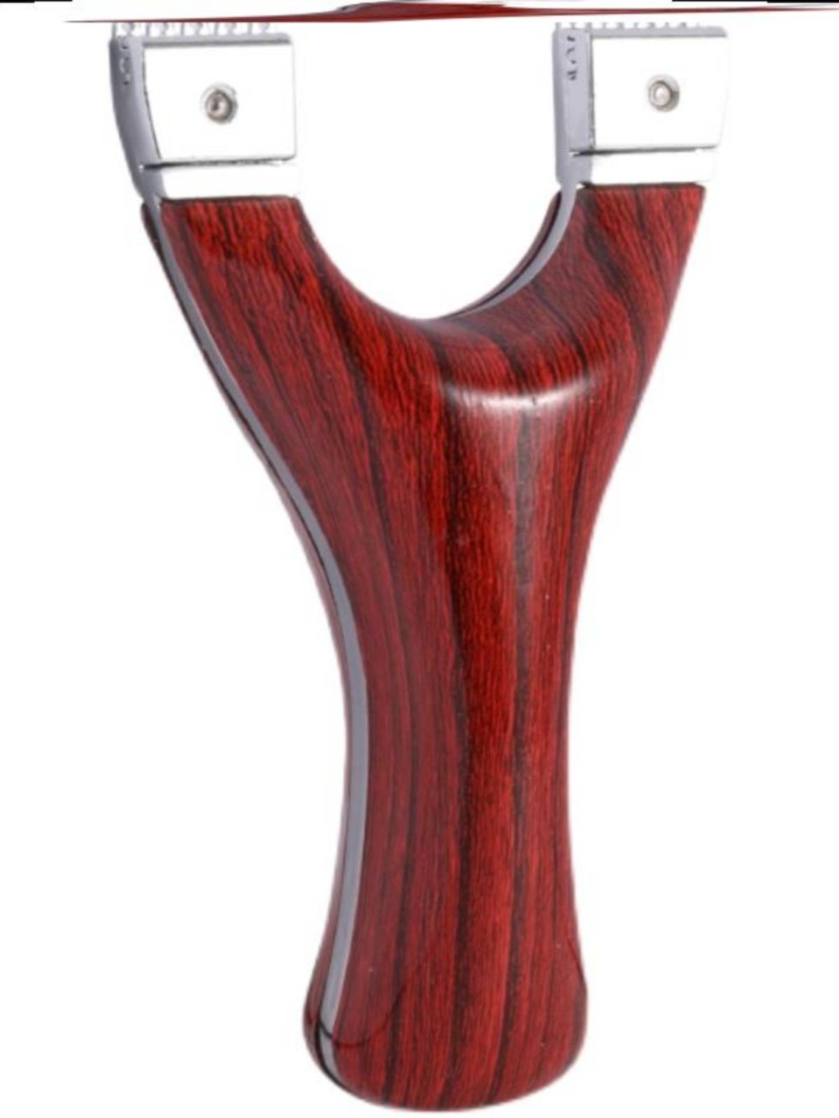 A high-precision snivellant slingshot for adults with a high-precision simulation of pure hand-held wood. The bow, the teeth