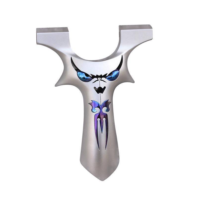 The titanium alloy slingshot is for adults with high-precision, high-precision, high-speed, high-speed, out-of-door flat-skin slinging demons