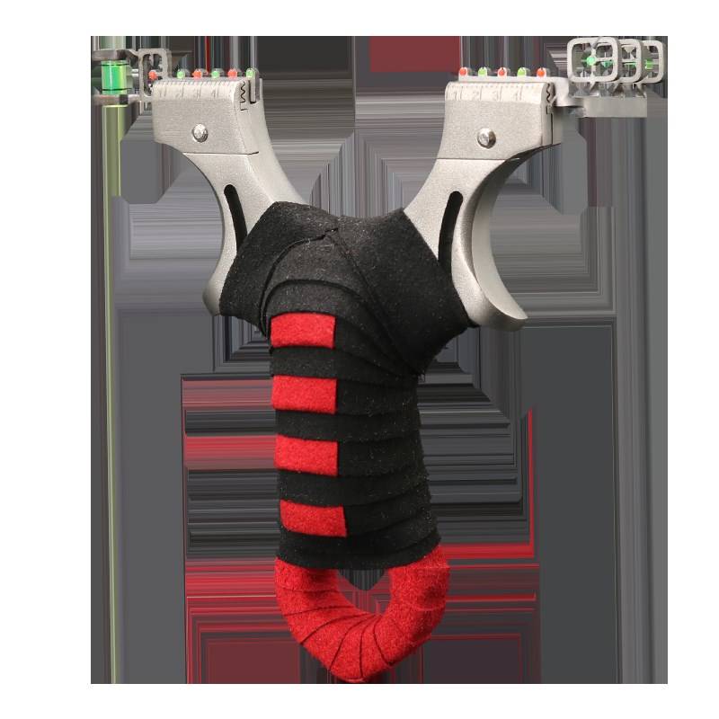 Flat skin slingshot big power rubber bands Daquan X high precision high -pressure high -elasticity, losing micro -titanium combination