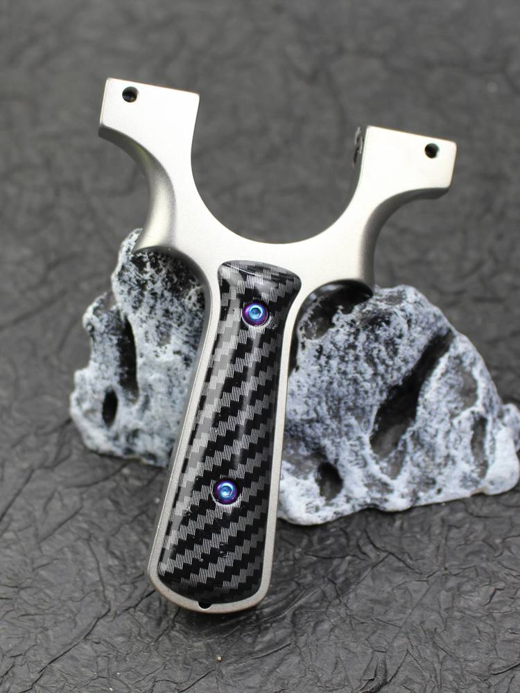 High -precision Dragon tooth slingshot, stainless steel slingshot, stainless steel slingshot, Danbu, Danker, Big Bow Door Flash New Patch