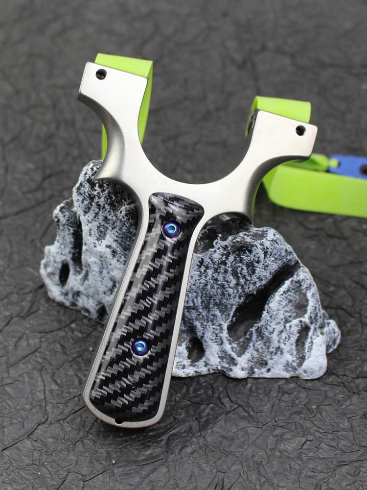 High -precision Dragon tooth slingshot, stainless steel slingshot, stainless steel slingshot, Danbu, Danker, Big Bow Door Flash New Patch