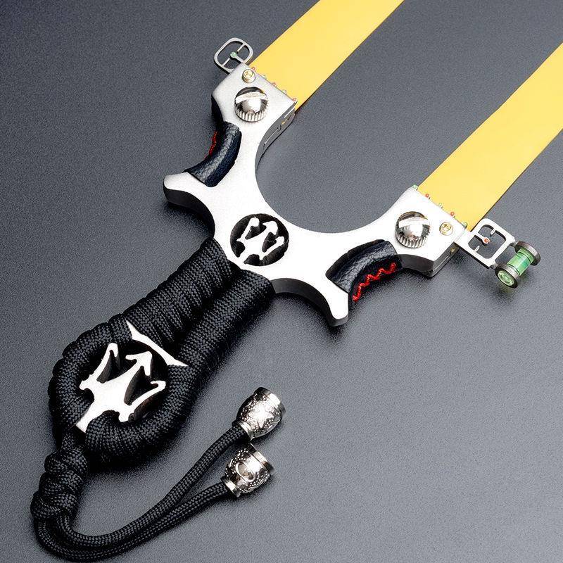 Xinjiang Tibet Shipping Slingshot Strengthening Professional Stainless Slog Slingshot Free Bang quickly pressing flat rubber band thickened laser infrared
