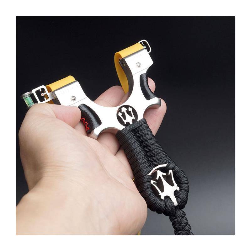 Xinjiang Tibet Shipping Slingshot Strengthening Professional Stainless Slog Slingshot Free Bang quickly pressing flat rubber band thickened laser infrared