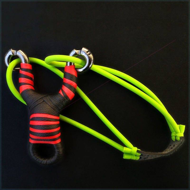 Slingshot adult special Tibetan antelope traditional rubber band slingshot anti -curved metal bullet rack strong competitive steel