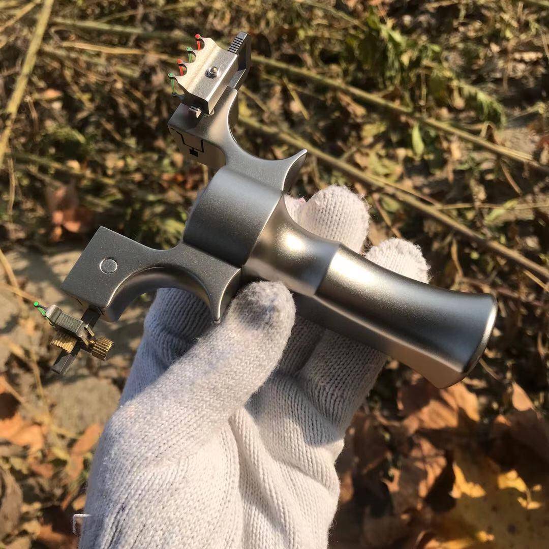 Phoenix slingshot lock Phoenix nine -generation integrated clamping titanium alloy bow outdoor exemption flat skin bow and arrow shooting