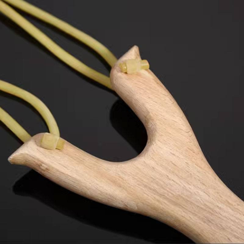 Tochigi Gow retro nostalgia slingshot solid wood, adult professional high -precision childhood memories of wooden fork rack