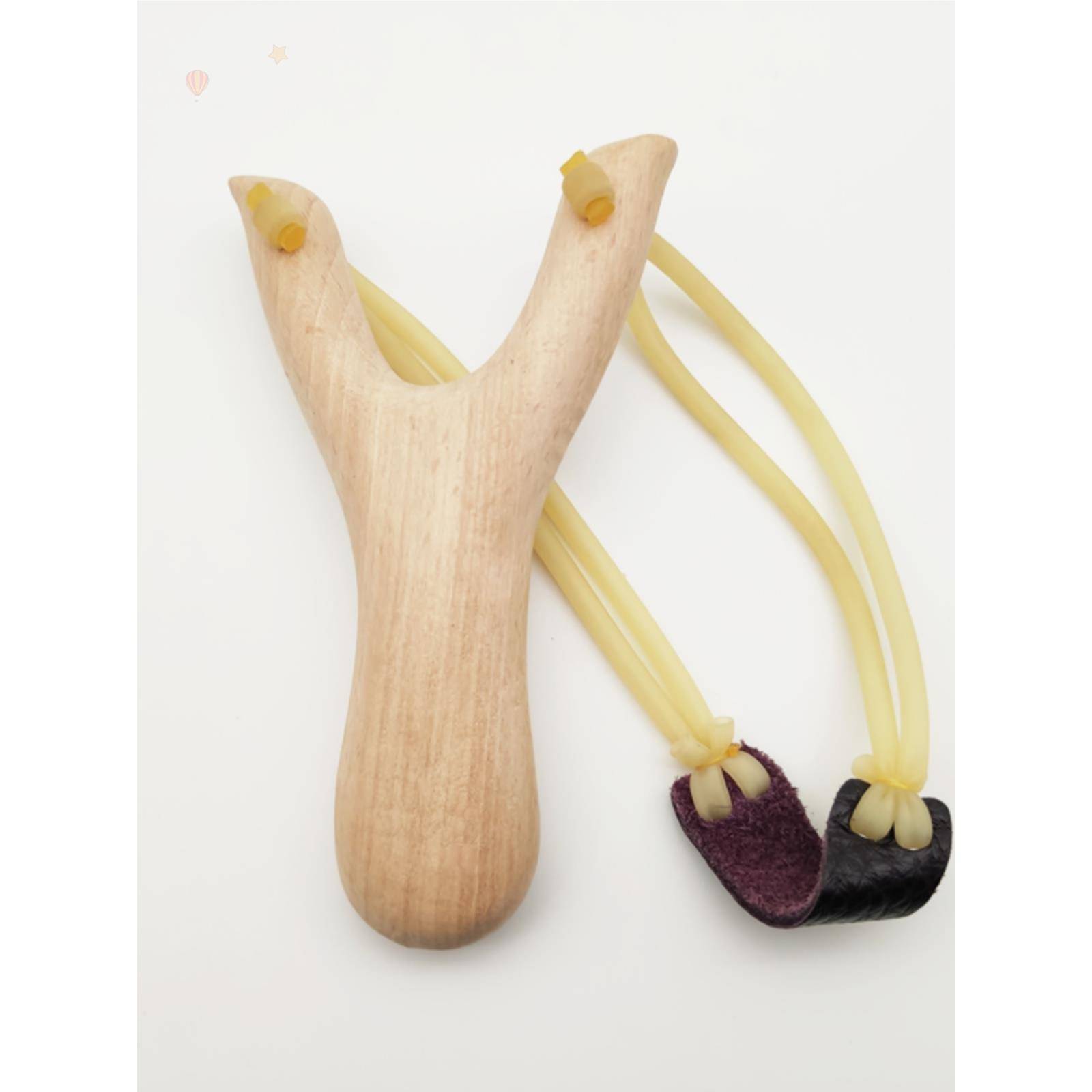 Slingshot toy rubber band Children's safety and high precision Children play slingshot wooden solid wood slingshot boys toys
