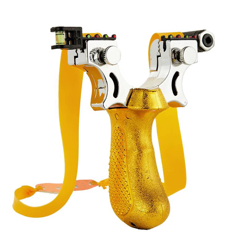 Slingshot outdoor high -precision infrared laser precision flat skin competition dedicated adult powerful bullet shelf