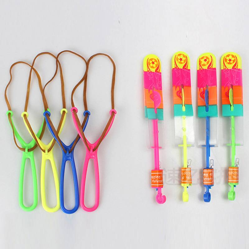 Glowing Black Book Flying Arrow Bamboo Dragonfly Night Market Stalls Everbright Toys Glowing Toys Hot Selling Night Market Stalls