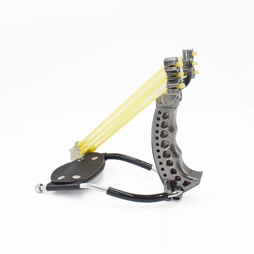 New ancient silver chasing moon card slingshot multi -functional heavy -duty wrist slingshot outdoor precision large power competitive slingshot