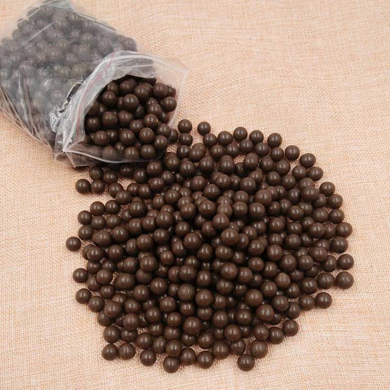 Slingshot mud pill safety mud pill 8mm 9mm 10mm strong ceramic pill yellow ball ultra -round slingshin rubber bogen