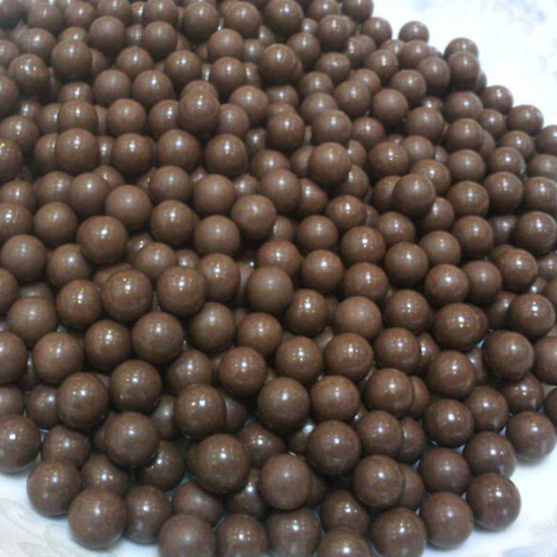 Slingshot mud pill safety mud pill 8mm 9mm 10mm strong ceramic pill yellow ball ultra -round slingshin rubber bogen