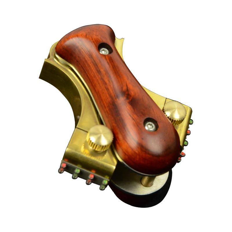 Folding brass flat skin soby high -precision titanium alloy free bomber -free outdoor adult competition stainless steel tanker