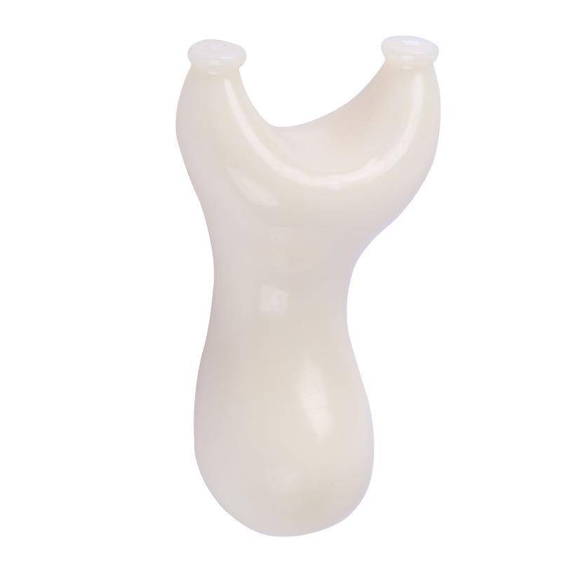 Resin slingshot Flying Tiger Bow round head high -precision flat skin anti -bow small bow door outdoor toys High bulletin bow