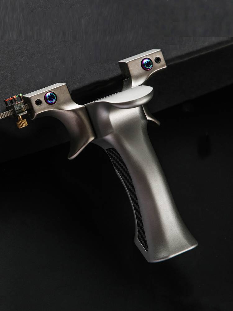Gai Shi Hero Slingshot Stainless Steel Gowing High -precision Heavier New Genuine Genuine Powerful Powerful Flat Skin