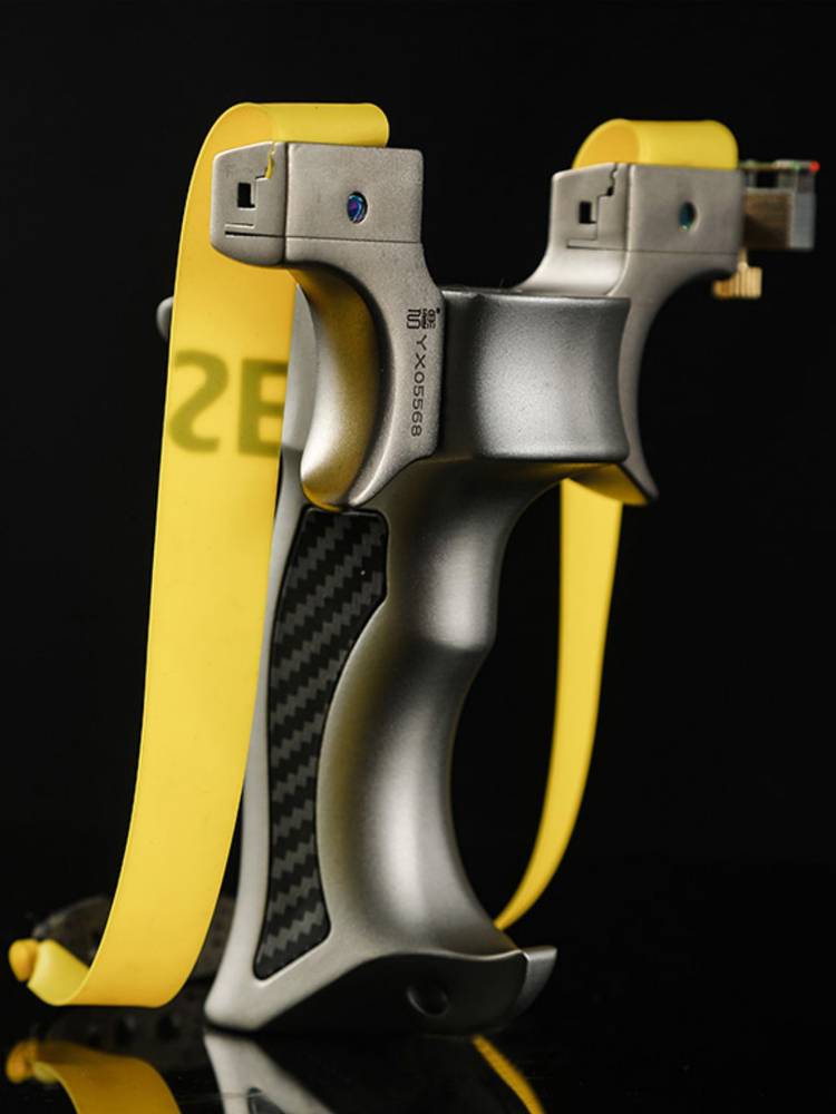 Gai Shi Hero Slingshot Stainless Steel Gowing High -precision Heavier New Genuine Genuine Powerful Powerful Flat Skin