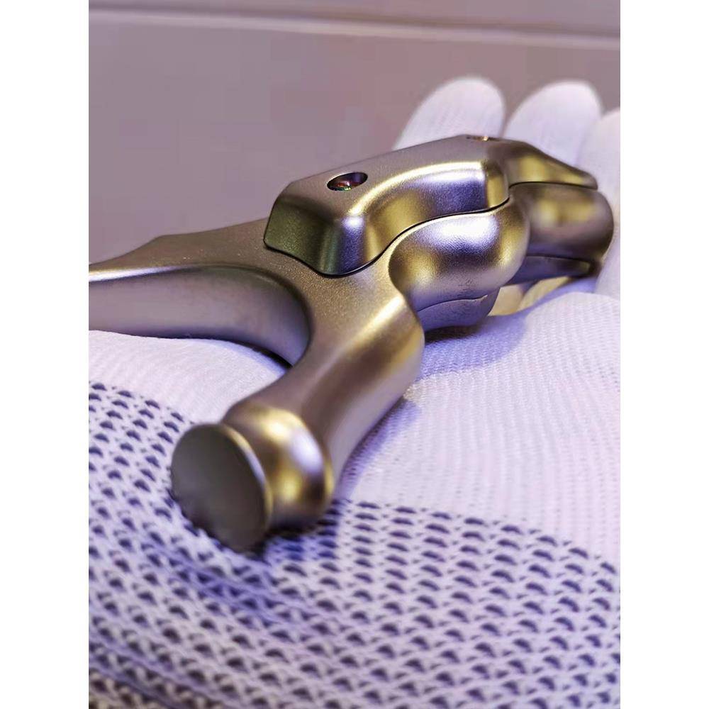 Favorite gift Tangmen KS Caesar sling titanium alloy hunting person Outdoor high -precision slingshot flat skin crooked