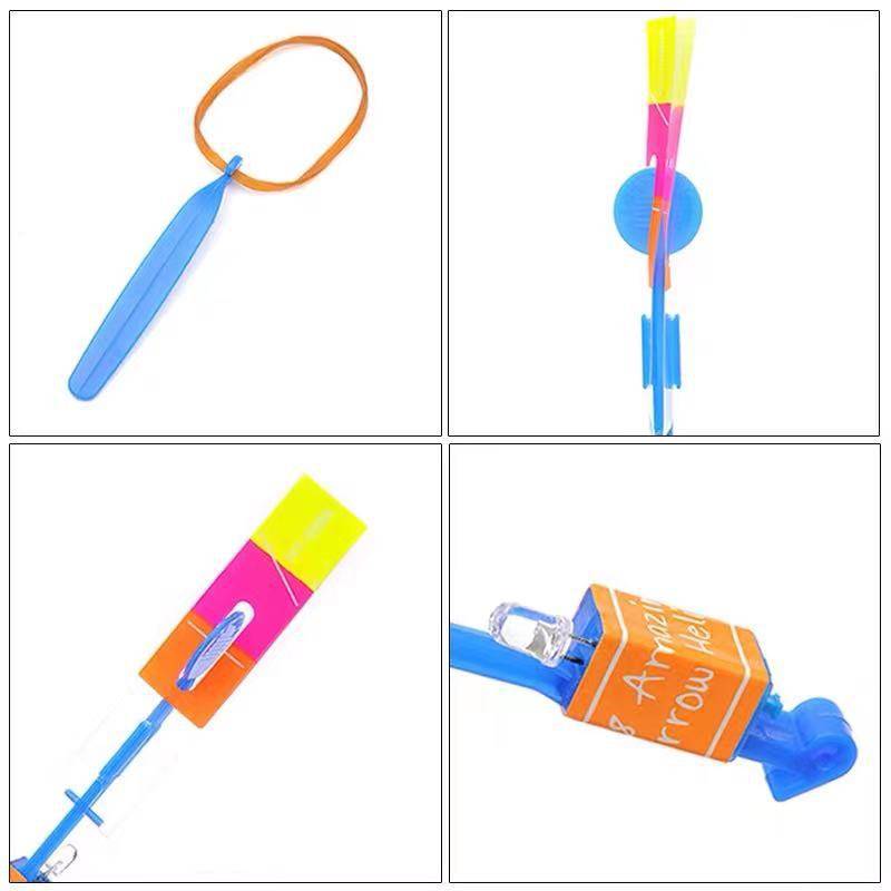 Slingshot Flying Arrow Douyin Student Light Blue Light Plums Flying Sword Night Market Stalls wholesale Net Red and the same model