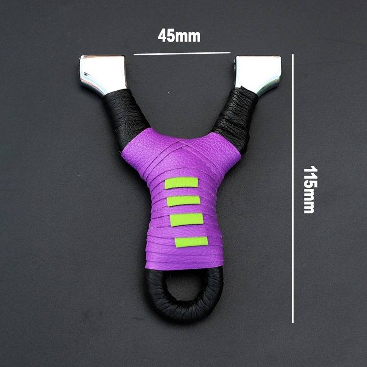Flat Ski slingshot precision bombers Outdoor stainless steel traditional anti -song bulge special artifact