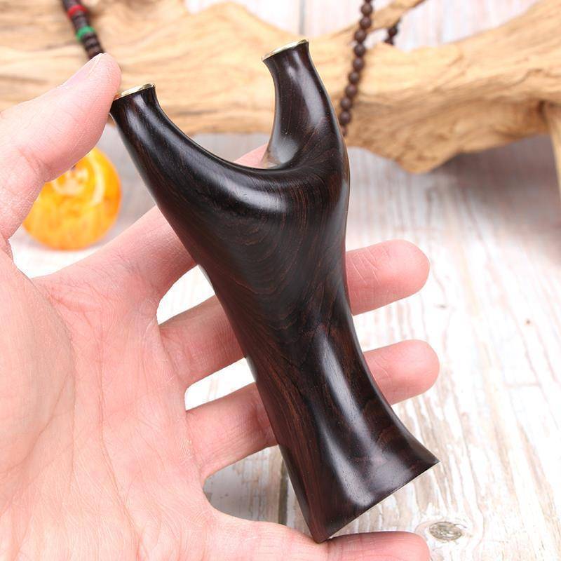 Discount Purple Sandald Solid Wooden Bow Wood Reverse Tied Wooden Flat Flying Bow Flying Tiger Fork Precise Outdoor Bomb