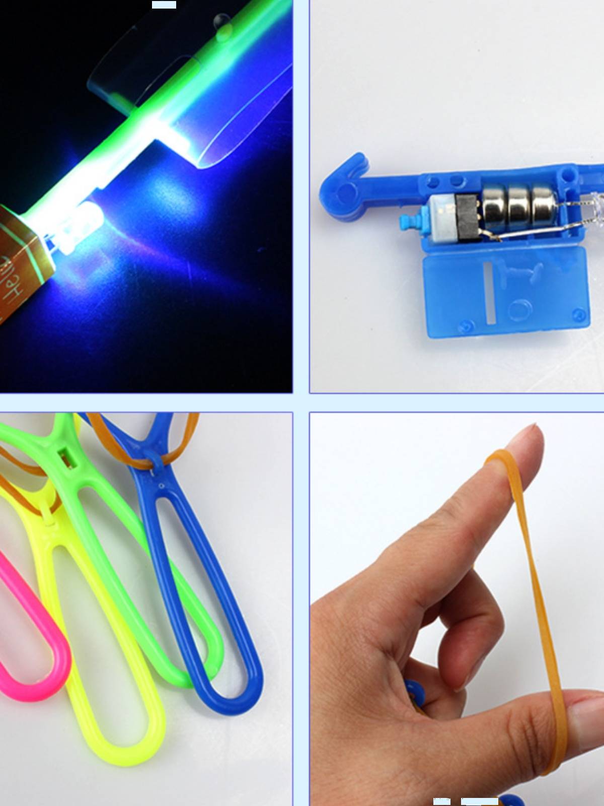 Lighting Bow Flying Arrow Fighting Board Piercing Cloud Arrow Flying Fairy Children's Toys Network Red Night Market Swiping Source