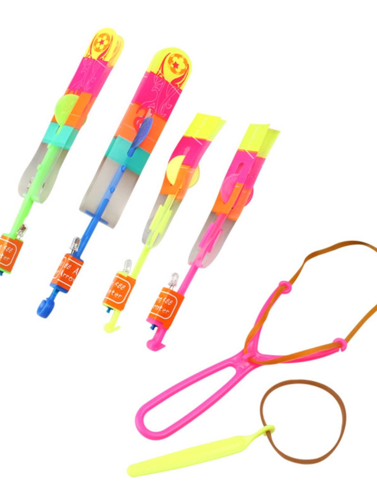 Lighting Bow Flying Arrow Fighting Board Piercing Cloud Arrow Flying Fairy Children's Toys Network Red Night Market Swiping Source