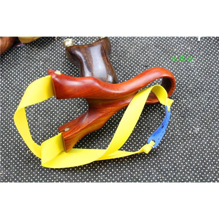 Corteda leaflet rosewood free tied nine -tailed fox slingshot toys ultra -hardwood hollow fast installation flat skin bow