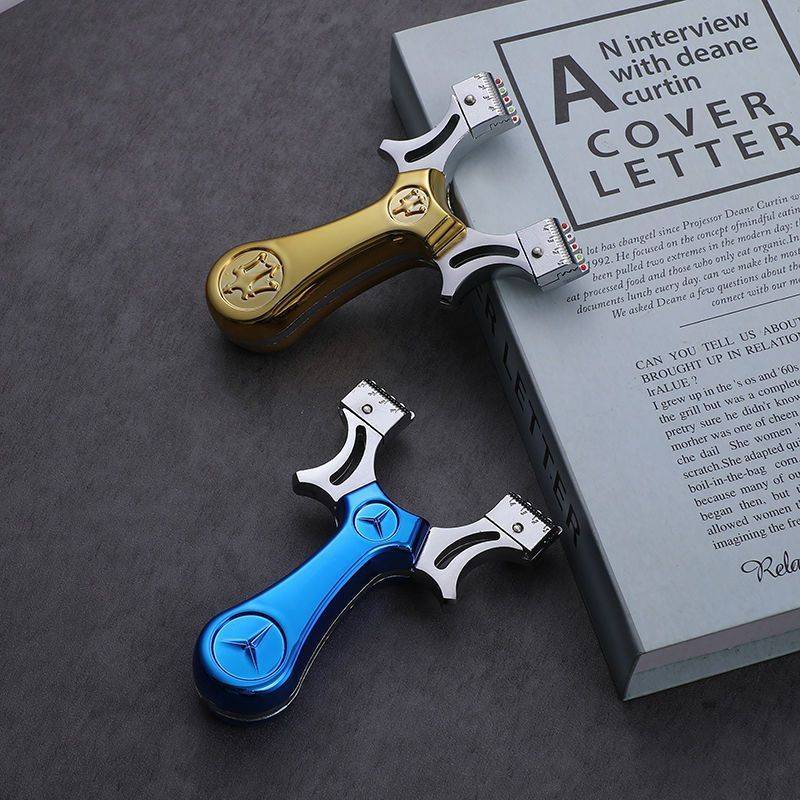 Slingshot Daquan high -precision violence metal advanced adult magazine flat skin bow slingshot outdoor power