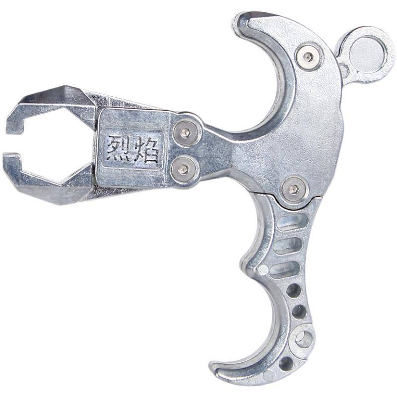 Fish dart launcher, flaming with stainless steel