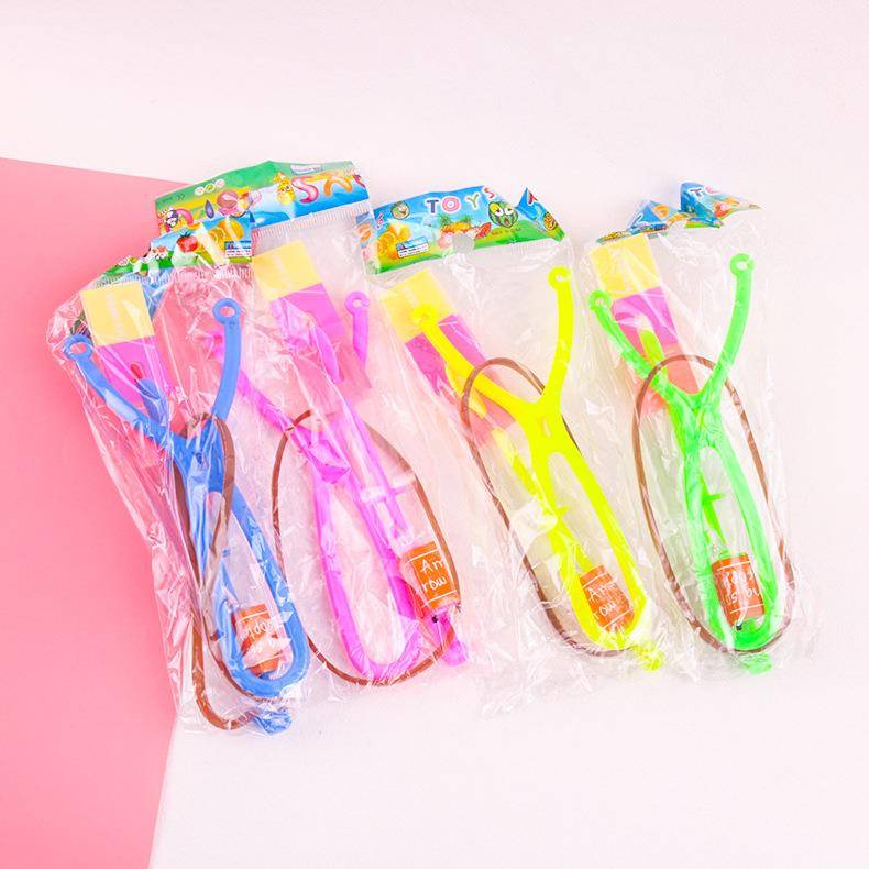 Lighting Bow Flying Arrow Large Double Flying Flying Empty Ejection Timoric Bamboo Dragonfly Firewood Outdoor Children Toys