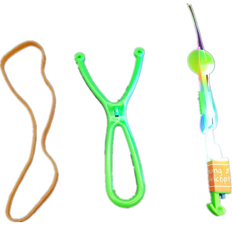 Lighting ejection flying archery Bamboo Dragonfly Blight Flying Sword Night Market Source Plied Flying Sitto Flying Sky Toys Stall