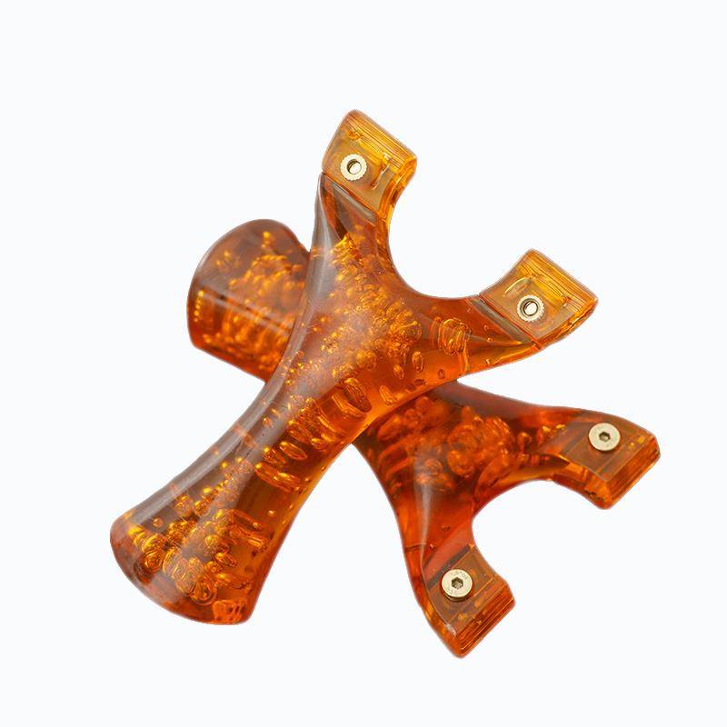 New product, new flat ski tendon, fast press flying tiger slingshot, free of power, big bear polycolic carbon resin high precision household