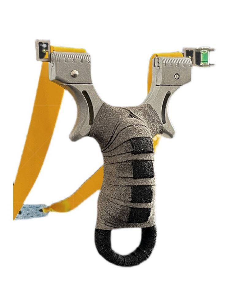 Free binding and wide power bombers Night Market Outdoor Skin Bow violent six lantern slingshot high -precision sniper