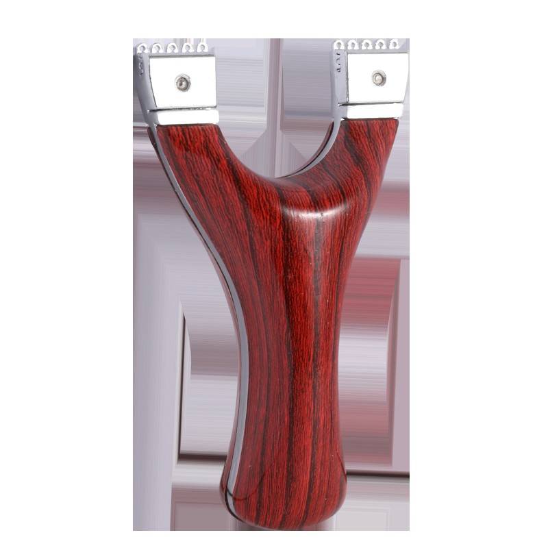 Slingshot High -precision small elephant chasing dragon power Daquan men's flat skin nude bowl solid wood stainless steel fast pressure free