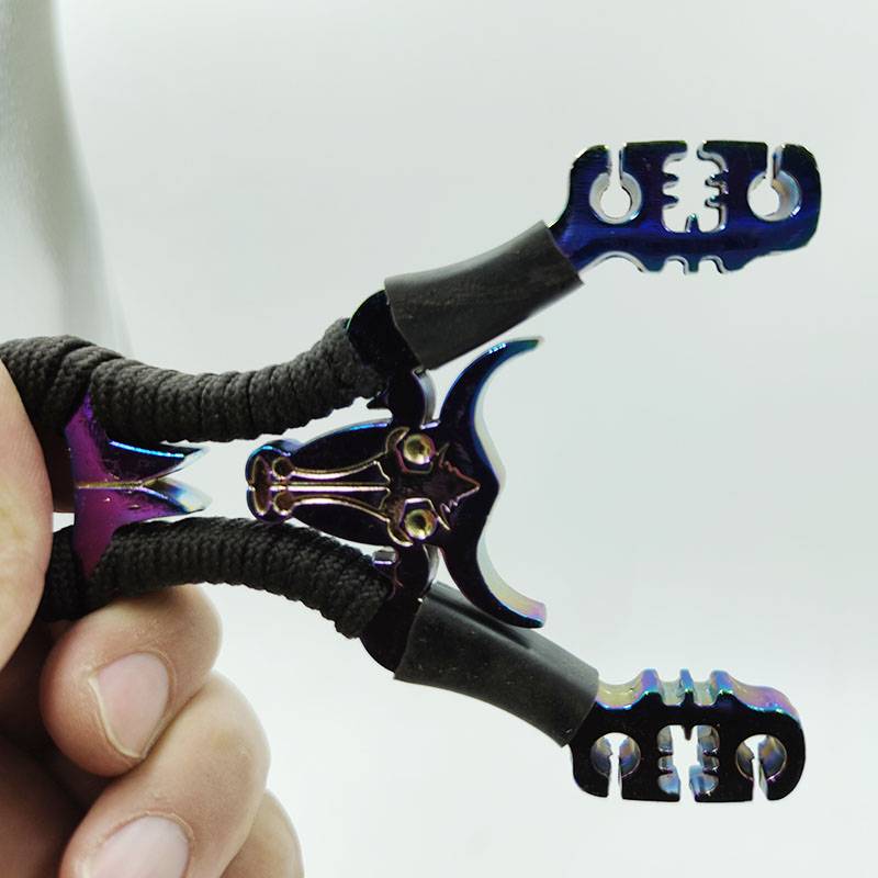Slingshot rubber band high G precision, accurate powerful outer bow, steel pearl household bombs, big work bombs major